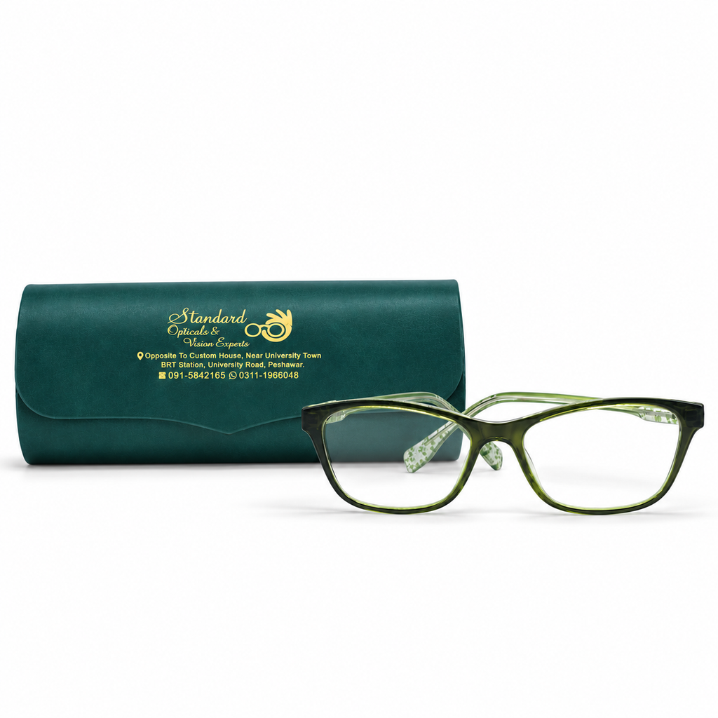 Designer Green Eyeglasses For kids