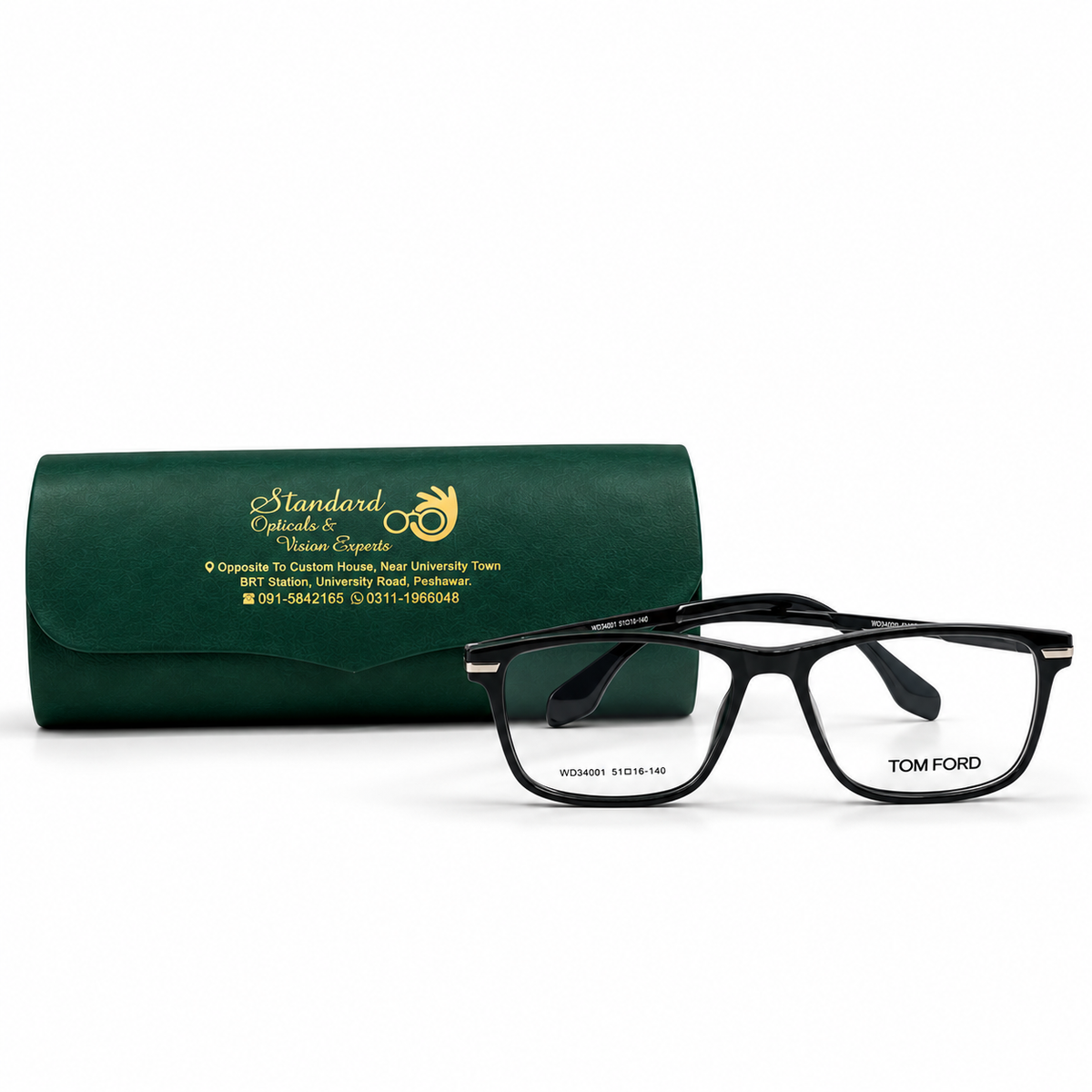 Tom Ford WD34001 Eyeglasses (51-16-140)