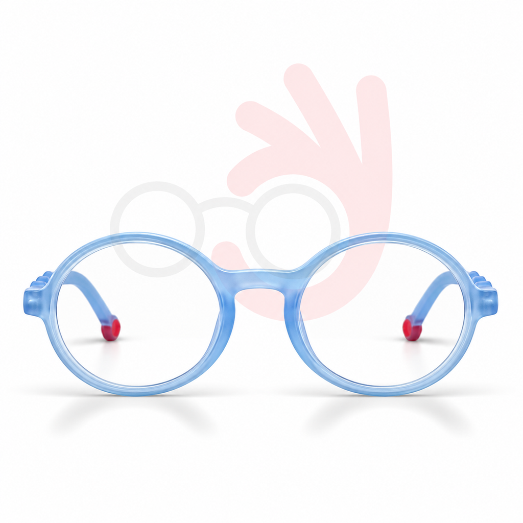Ouwen Kids TR1K0166B3 Eyeglasses (44-20-128)