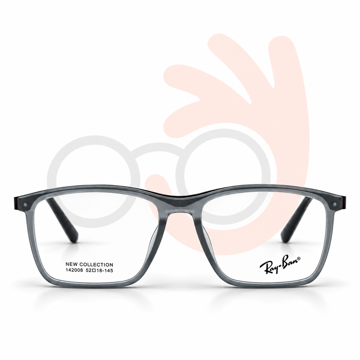 Ray-Ban 142008 C3 Optical Frame 52mm