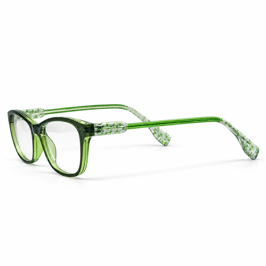 Designer Green Eyeglasses For kids