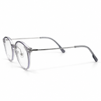 Titanium IP Round Eyeglasses (48-19-150)
