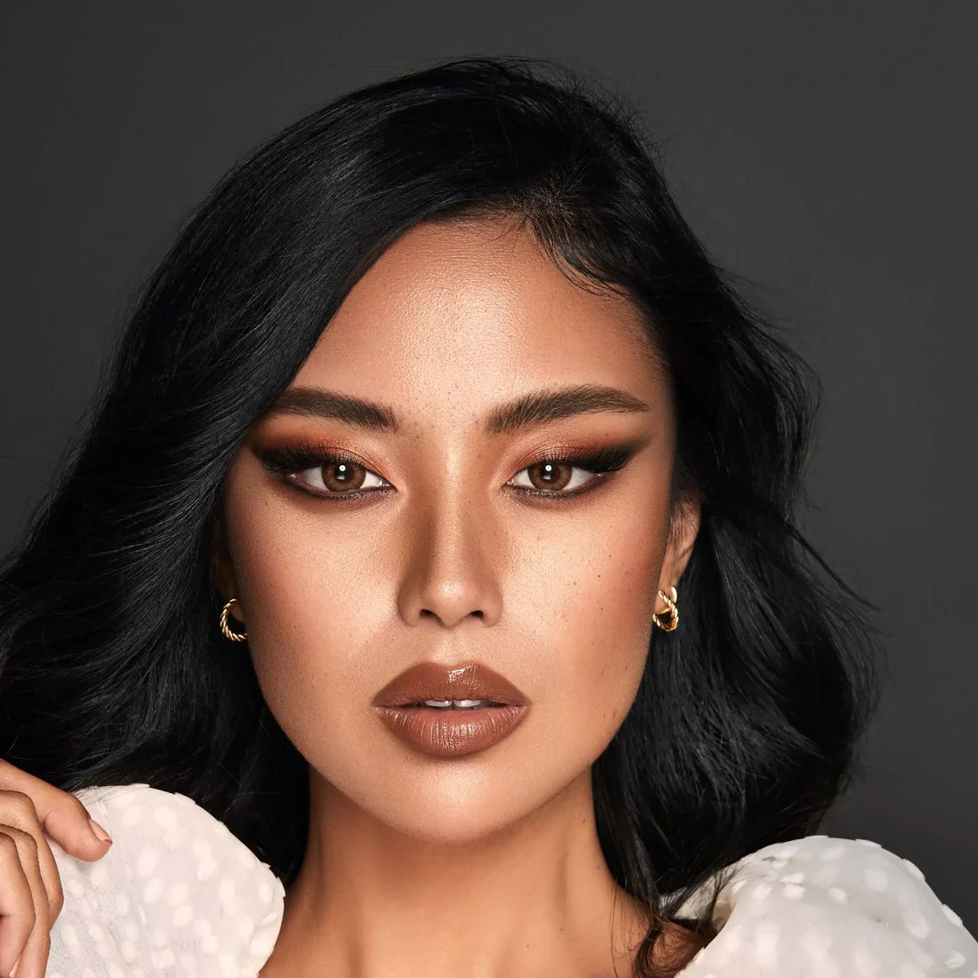 Bella Contact Lenses  Almond Brown