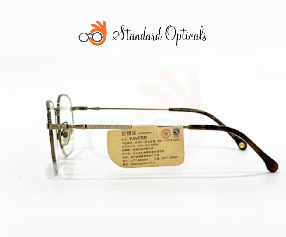 Fangshi Half Rimless Frame