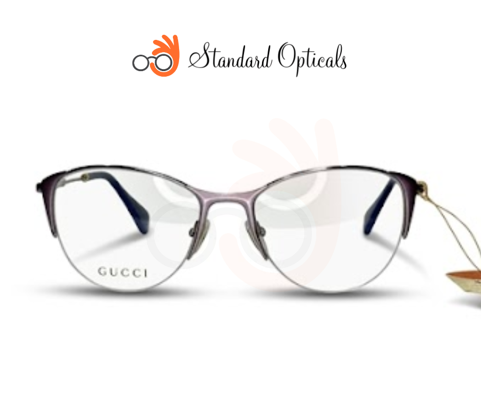 Gucci Half Rimless Frame