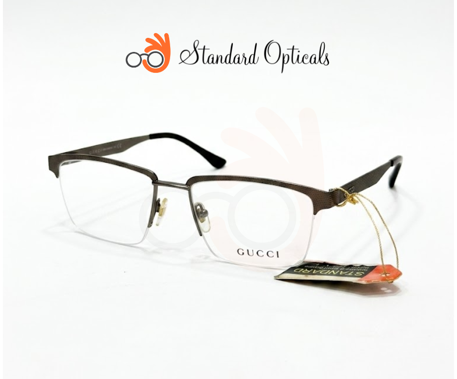 Half Rimless Metal Frame