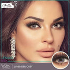 Bella Contact Lenses – Elite Collection (Lavender Grey)