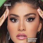 Bella Contact Lenses – Glow Collection (Radiant Brown)