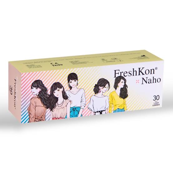 FreshKon Naho Ice Blue 1-Day Colored Contact Lenses
