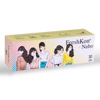 FreshKon Naho Ice Blue 1-Day Colored Contact Lenses