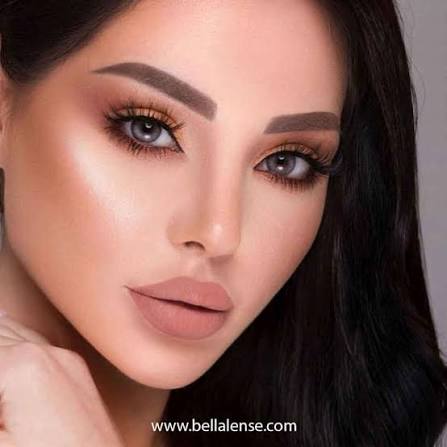 Bella Diamonds Glitter Gray Contact Lenses