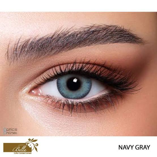 Bella Contact Lenses – Glow Collection (Navy Gray